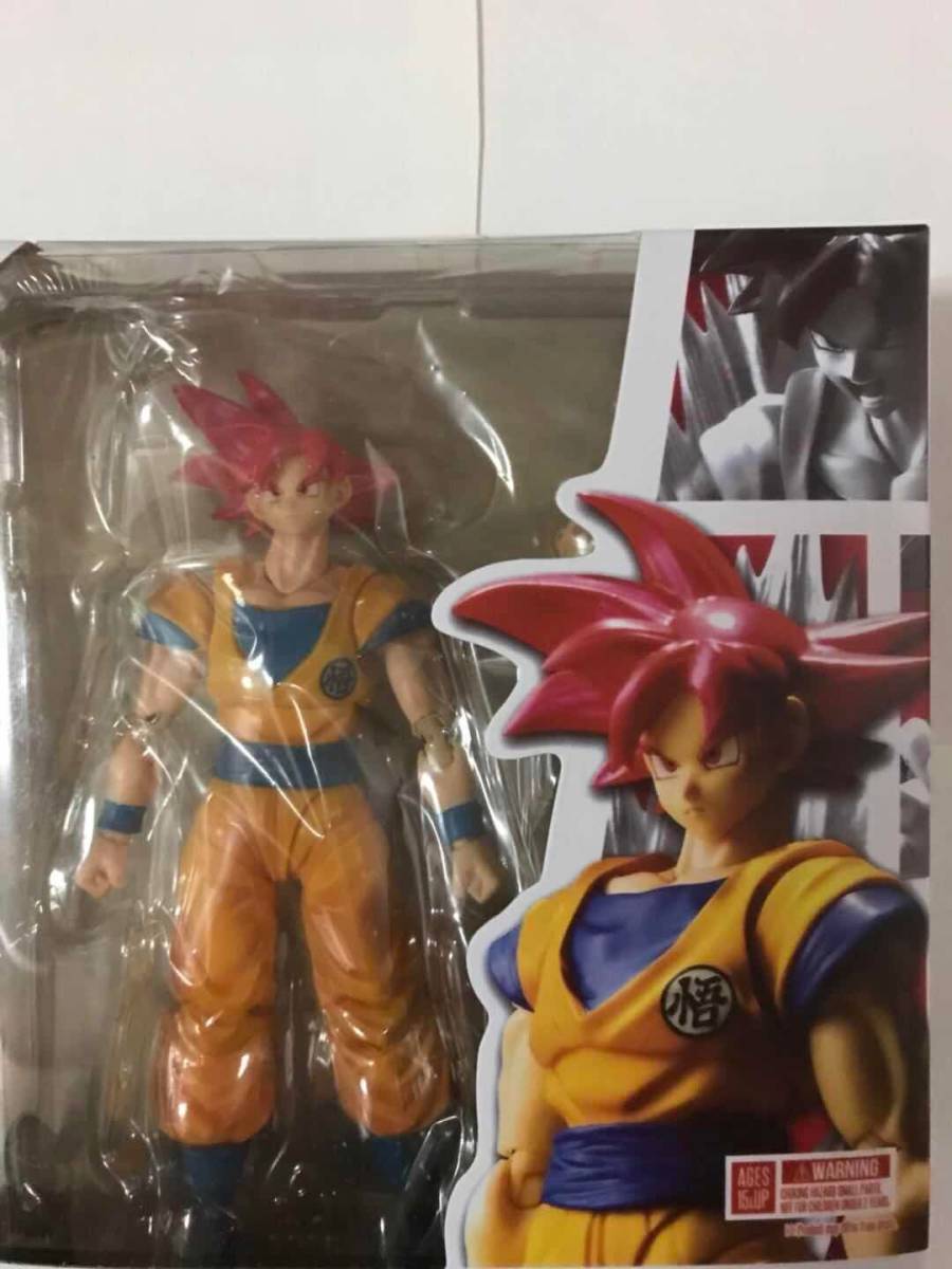 S.H.Figuarts Super Saiyan God Son Goku 原文:S.H.Figuartsスーパーサイヤ人ゴッド孫悟空