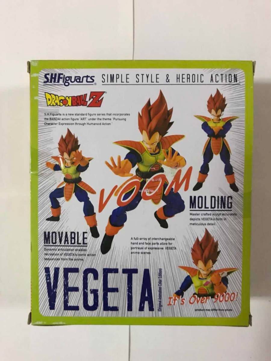 Comikon Limited Item S.H.Figuarts Figuarts龍珠Z Vegeta動畫顏色 原文:コミコン限定品 S.H.Figuarts フィギュアーツ ドラゴンボールZ ベジータ アニメーションカラー