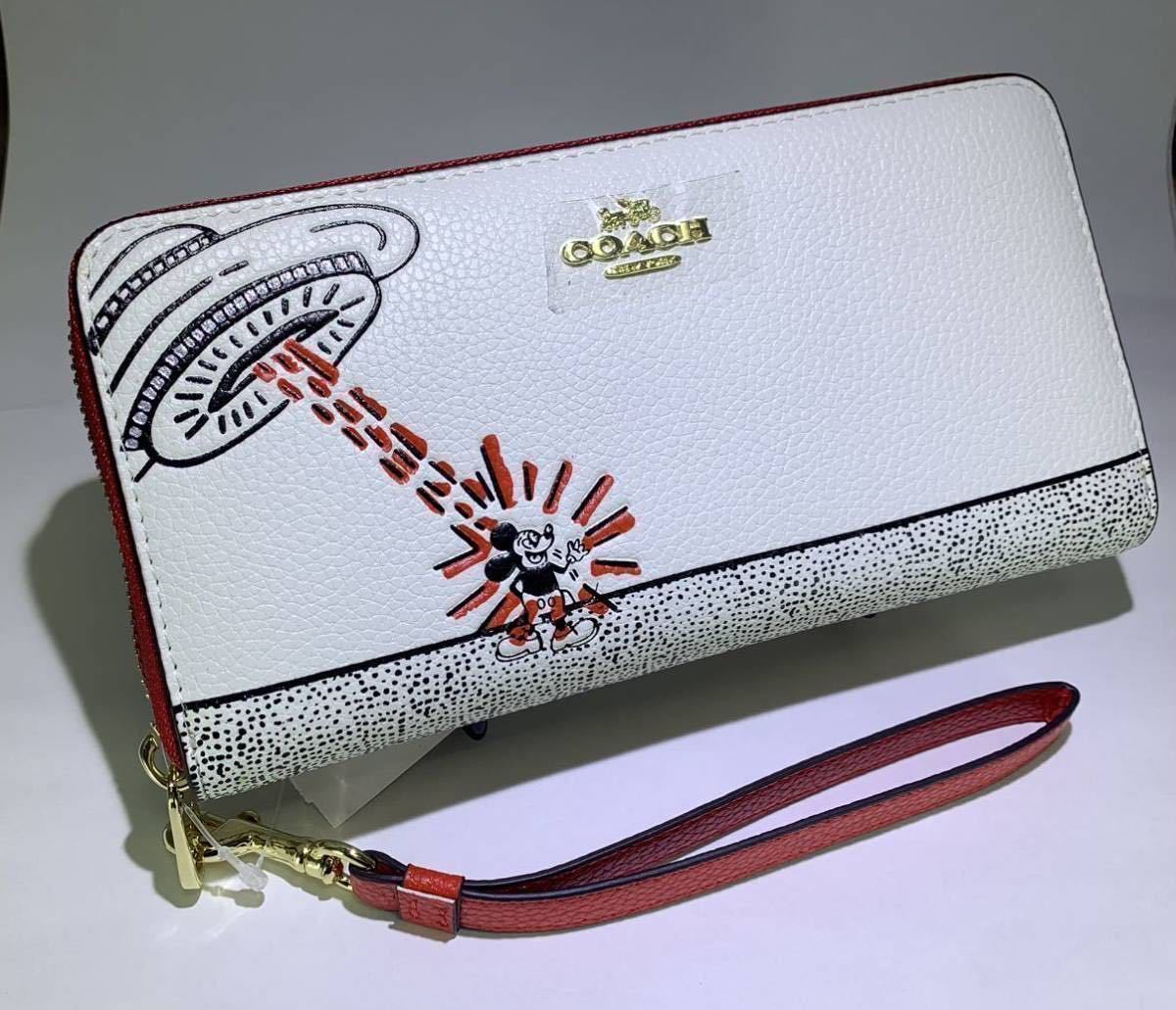 COACH キースヘリング　コラボ　長財布　C7800_画像1