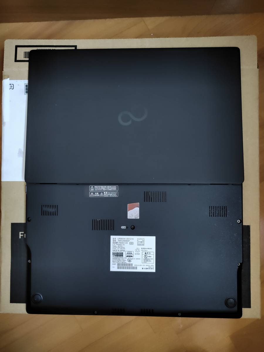 【美品】富士通 LIFEBOOK U9312/KX FMVU4906OP Intel Core i5-1235U/メモリ 8GB/SSD 256GB/Win11/指紋認証/13.3型/office付/22年10月製_画像3