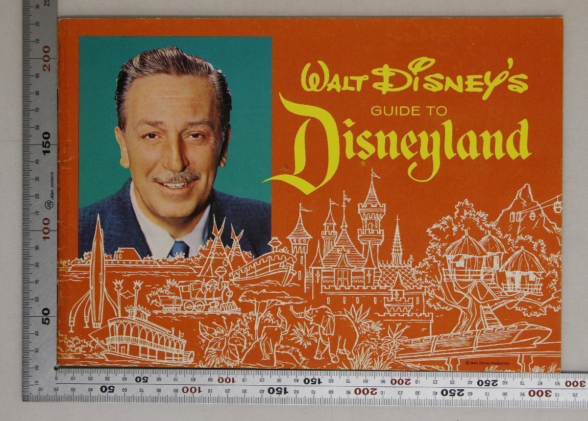 印刷物『WALT DISNEY’S GUIDE TO Disneyland』Walt Disney Productions 補足:アメリカディズニーランドガイドホテルレストランショー_画像1