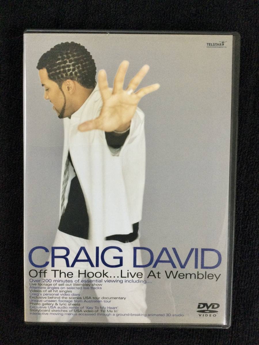 ★CRAIG・DAVID 「Off The Hook…Live At Wembley」」DVD国内版中古★_画像1