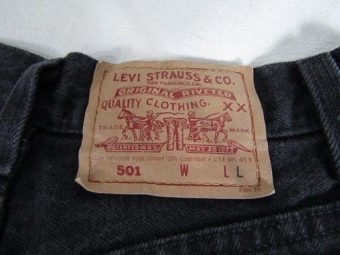 94年　USA製　Levi's リーバイス　501ブラック　デニムパンツ　W28 L36 レディース_画像4