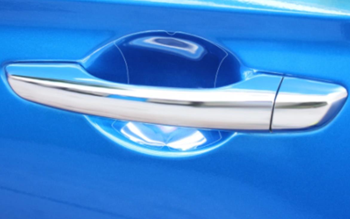 自動車用ドアノブガードフィルム　5枚セット　透明　 保護シート　ドアハンドル プロテクター シール ステッカー 傷防止 _画像2