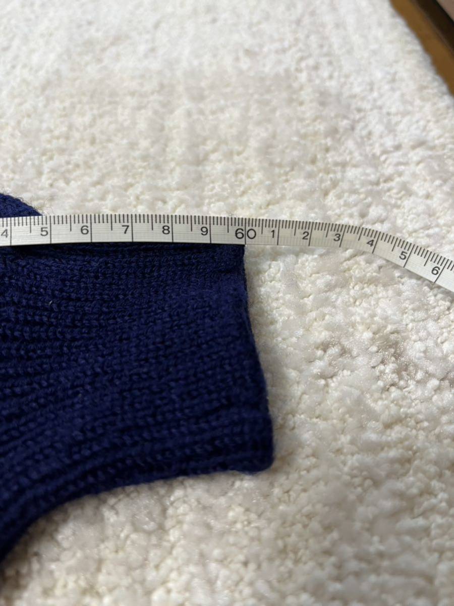 手編み襟付きセーター_画像6