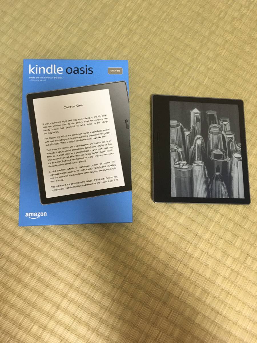 Amazon Kindle Oasis 第10世代S8IN40 32GB Wifi 広告無しモデル反射