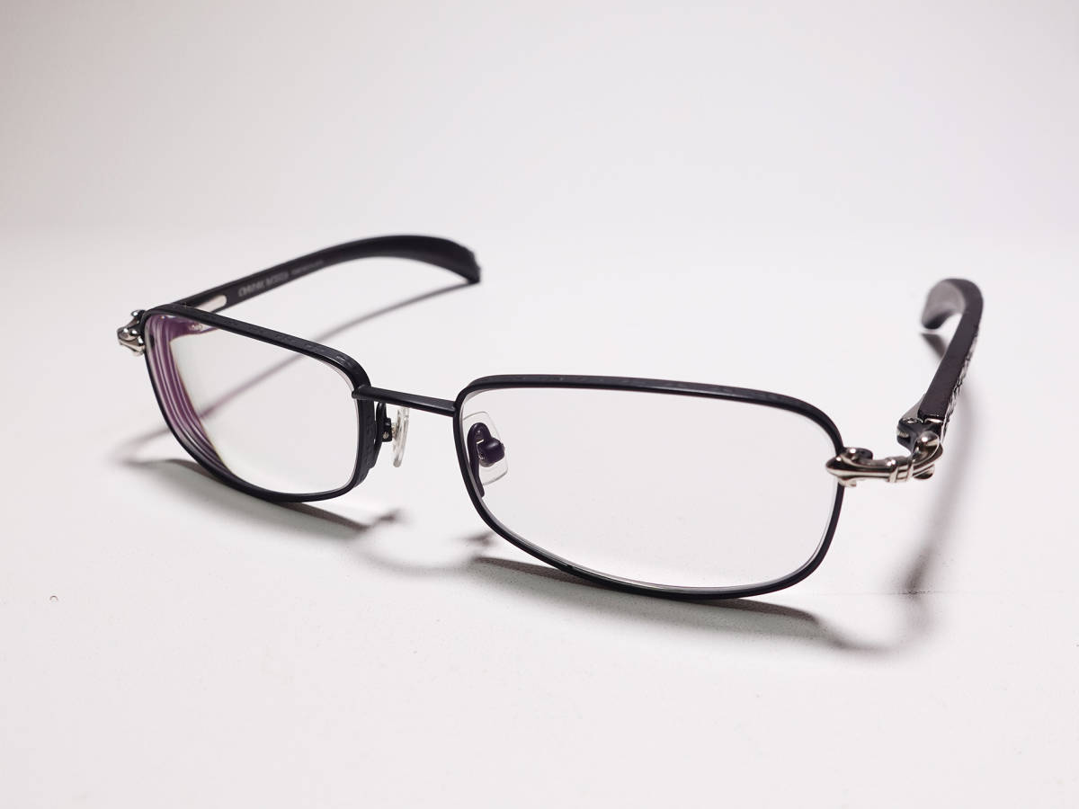 美品 CHROME HEARTS クロムハーツ 初期 エボニーウッド メガネ