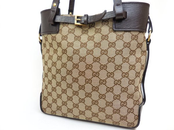 グッチ GGキャンバストートバッグ 107757 GUCCI グッチ GGキャンバス トートバッグ ハンドバッグ 107757