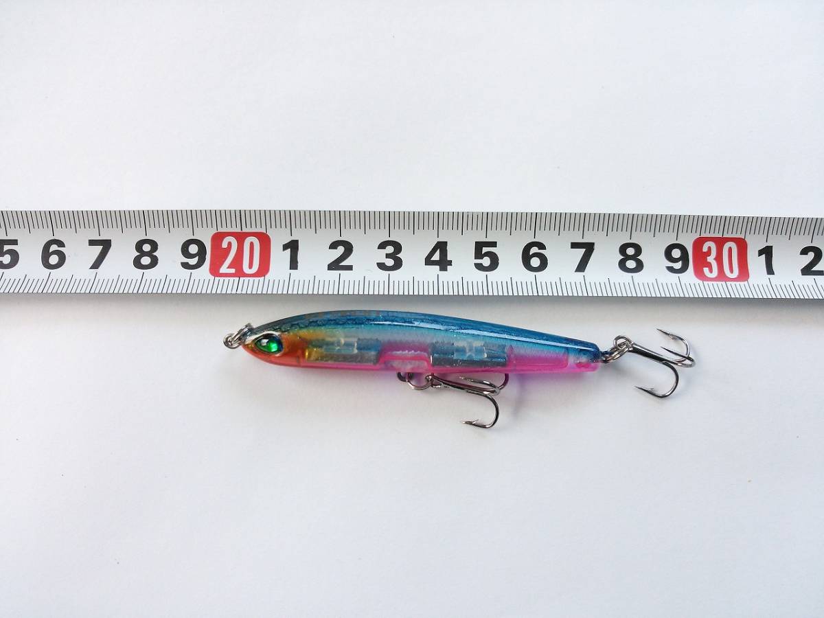 シンキングペンシル　細身　9g　7cm　5色　セット　シンペン　ペンシル　ベイト　シーバス　青物　根魚　フラットフィッシュ　TypeA_画像5