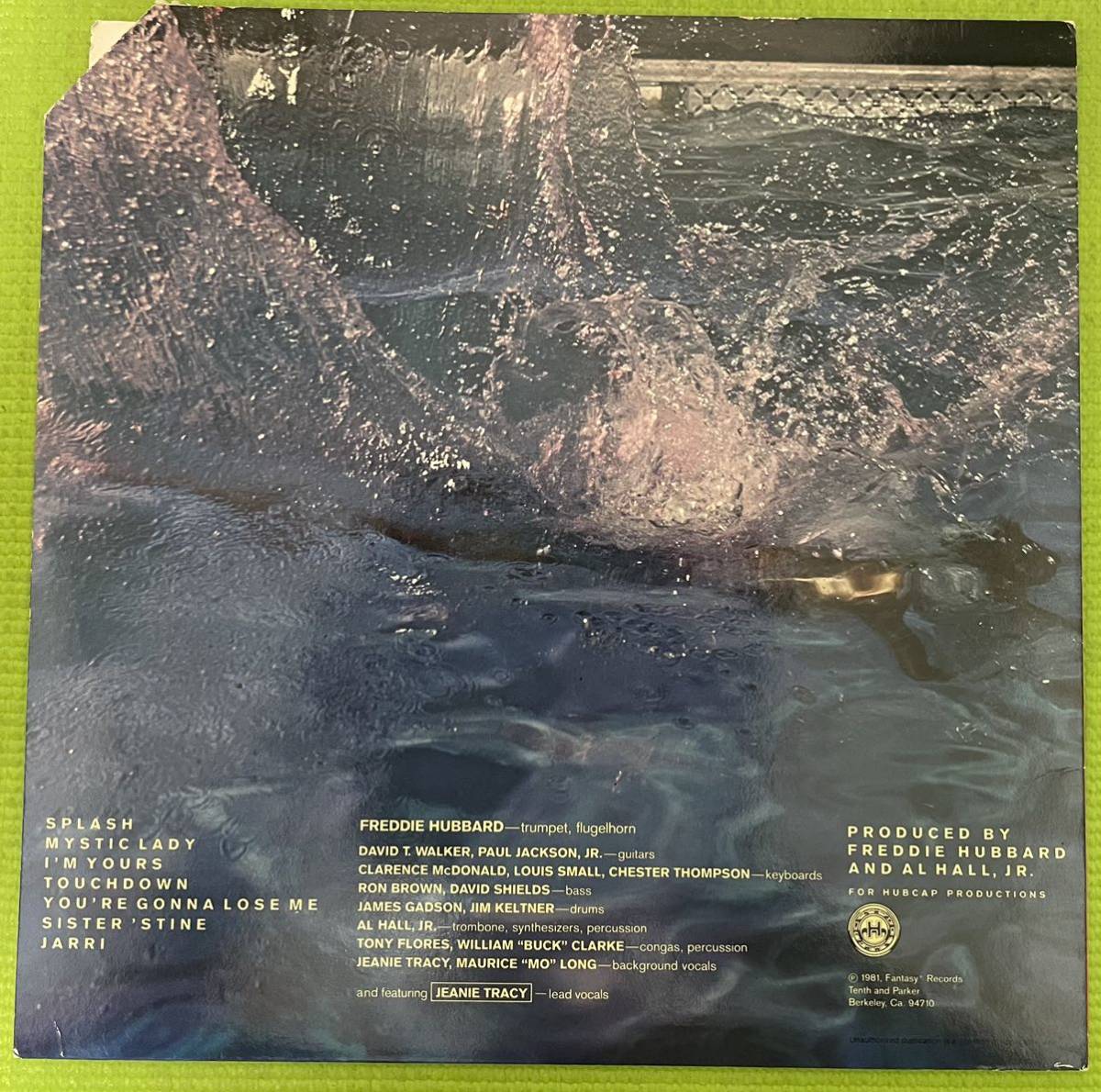 Jazz soul raregroove record ジャズ ソウル レアグルーブ レコード Freddie Hubbard Splash(LP) 1981の画像2