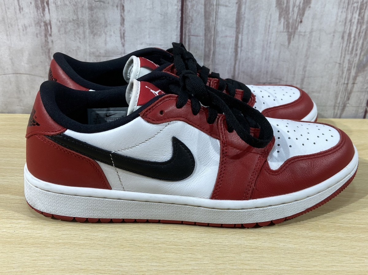 NIKE　ナイキ　AIR JORDAN 1 RETRO LOW OG CHICAGO　26㎝　エアジョーダン1 ロー シカゴ　スニーカー　※箱は別種類　111945B_画像4