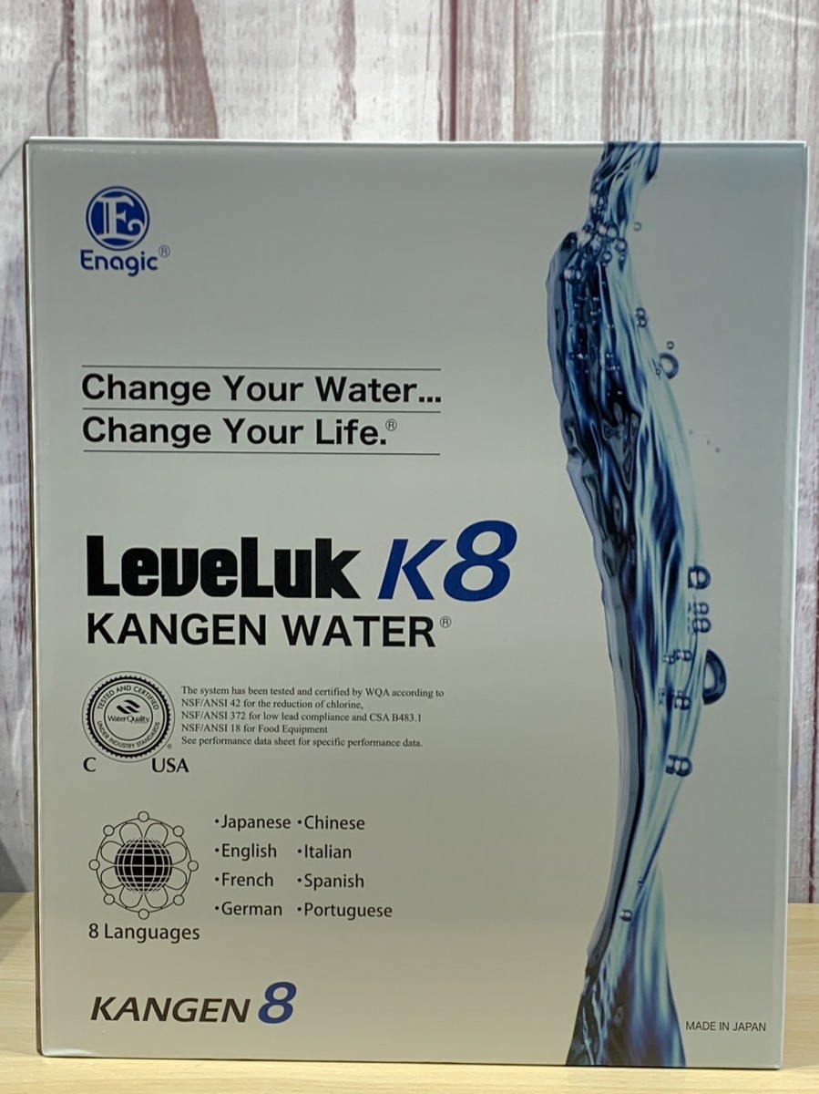 【未使用】エナジック　レベラック　KANGEN8　カンゲンウォーター　モデル：A26-00　Enagic Leveluk K8　還元水・強酸性水　浄水器　11215L_画像8