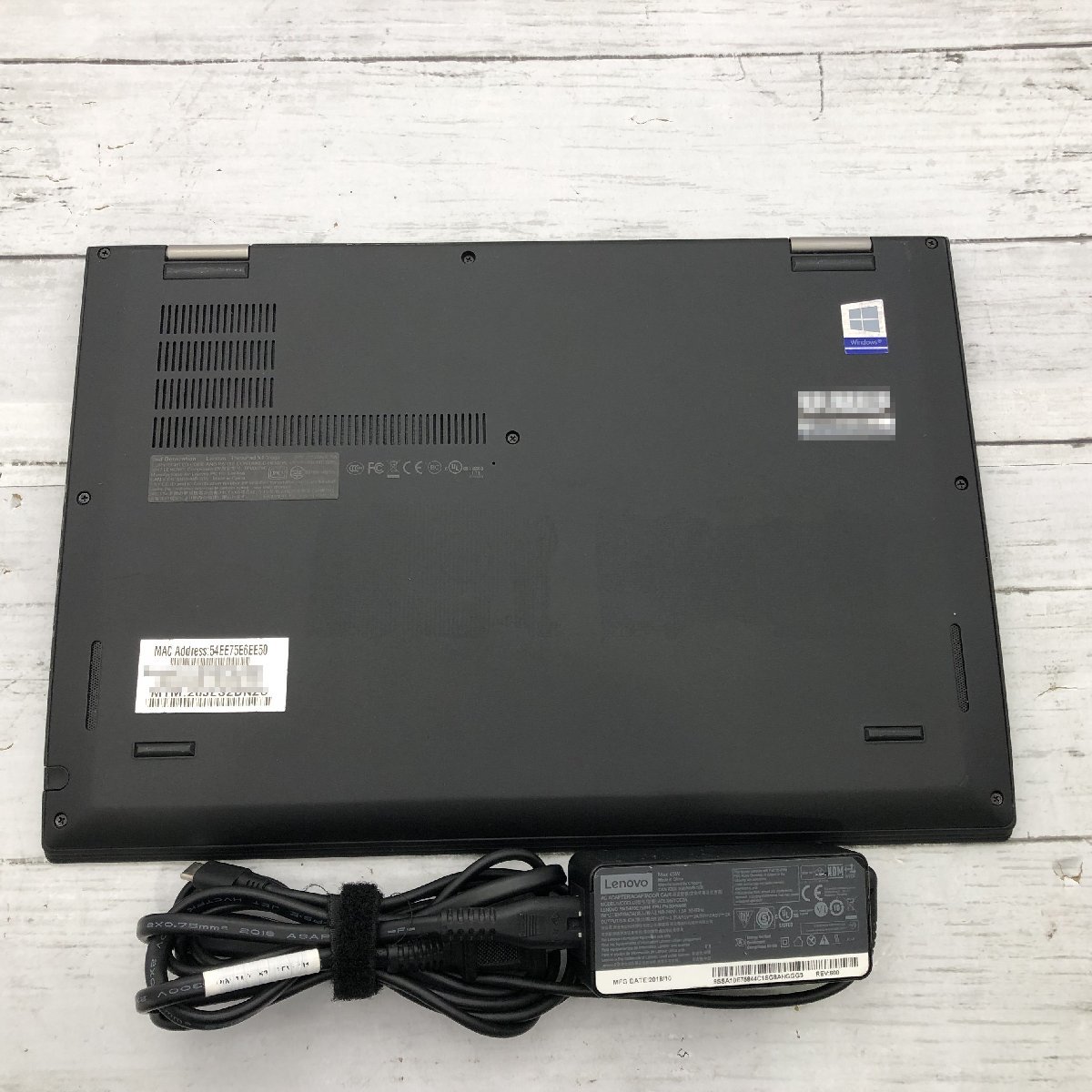 Lenovo ThinkPad X1 Yoga 20JE-S2DN2C Core i7 7600U 2.80GHz/16GB/512GB(NVMe) 〔1108N21〕_画像10