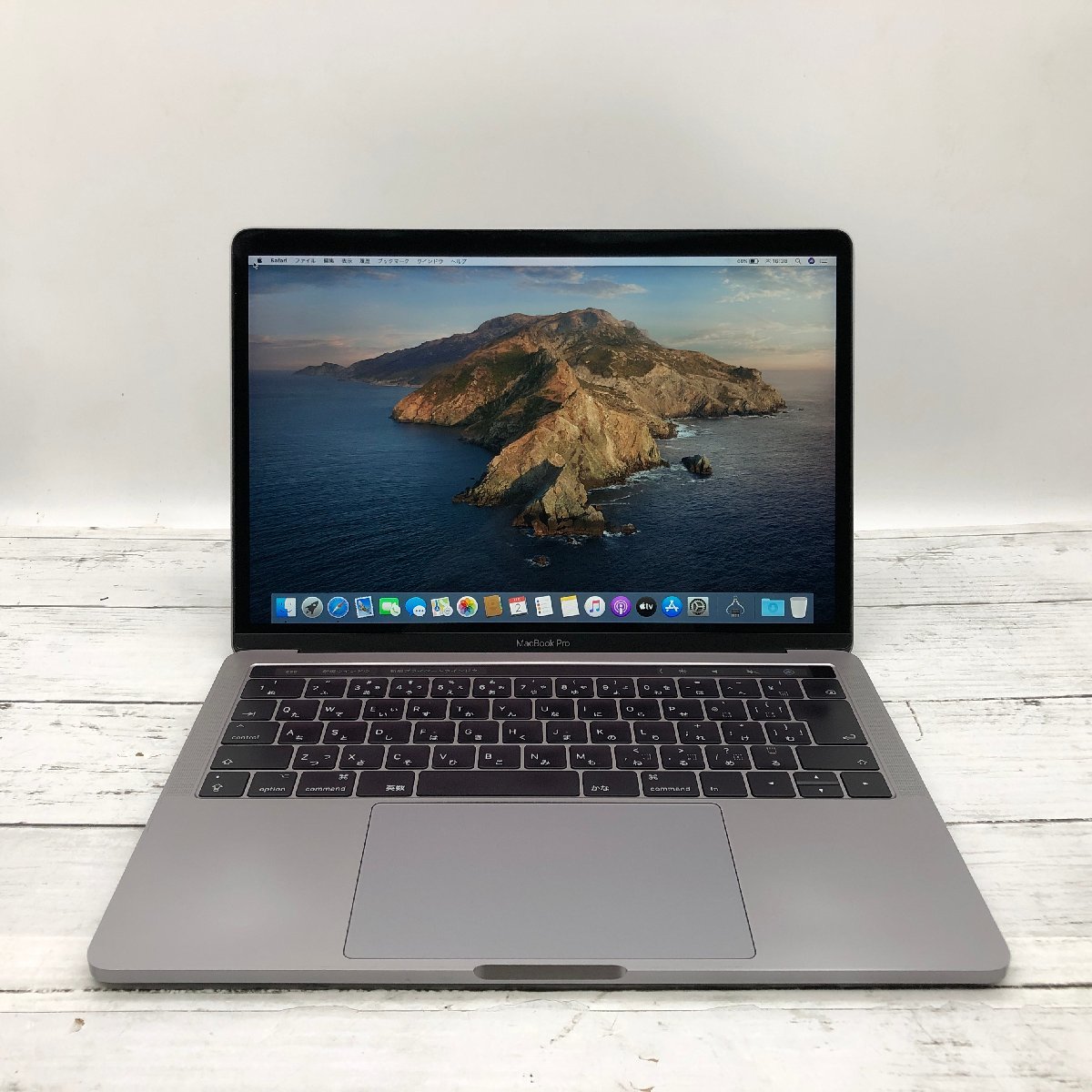 Apple MacBook Pro 13-inch 2017 Four Thunderbolt 3 ports Core i7 3.50GHz/16GB/256GB(NVMe) 〔1102N29〕_画像2