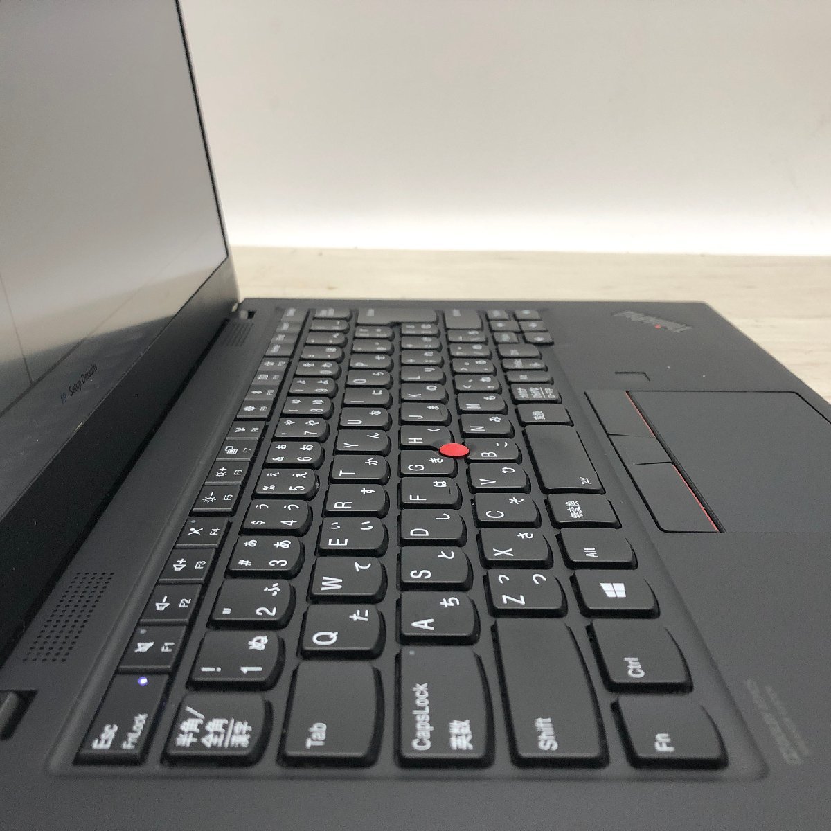 Lenovo ThinkPad X1 Carbon 20QE-S3260H Core i7 8665U 1.90GHz/16GB/512GB(NVMe) 〔1115N36〕_画像4