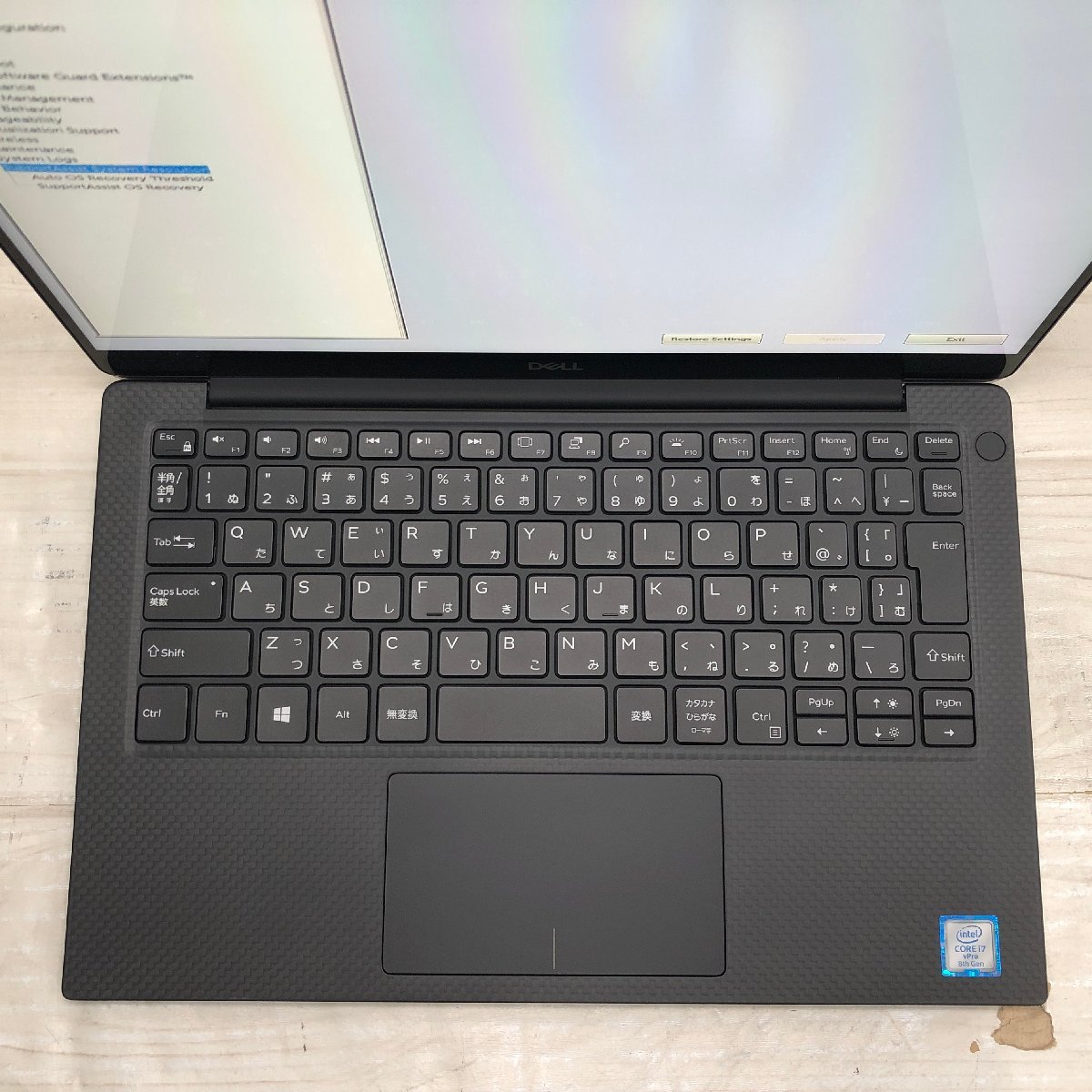 DELL XPS 13 9380 Core i7 8665U 1.90GHz/16GB/なし 〔A0421〕_画像3