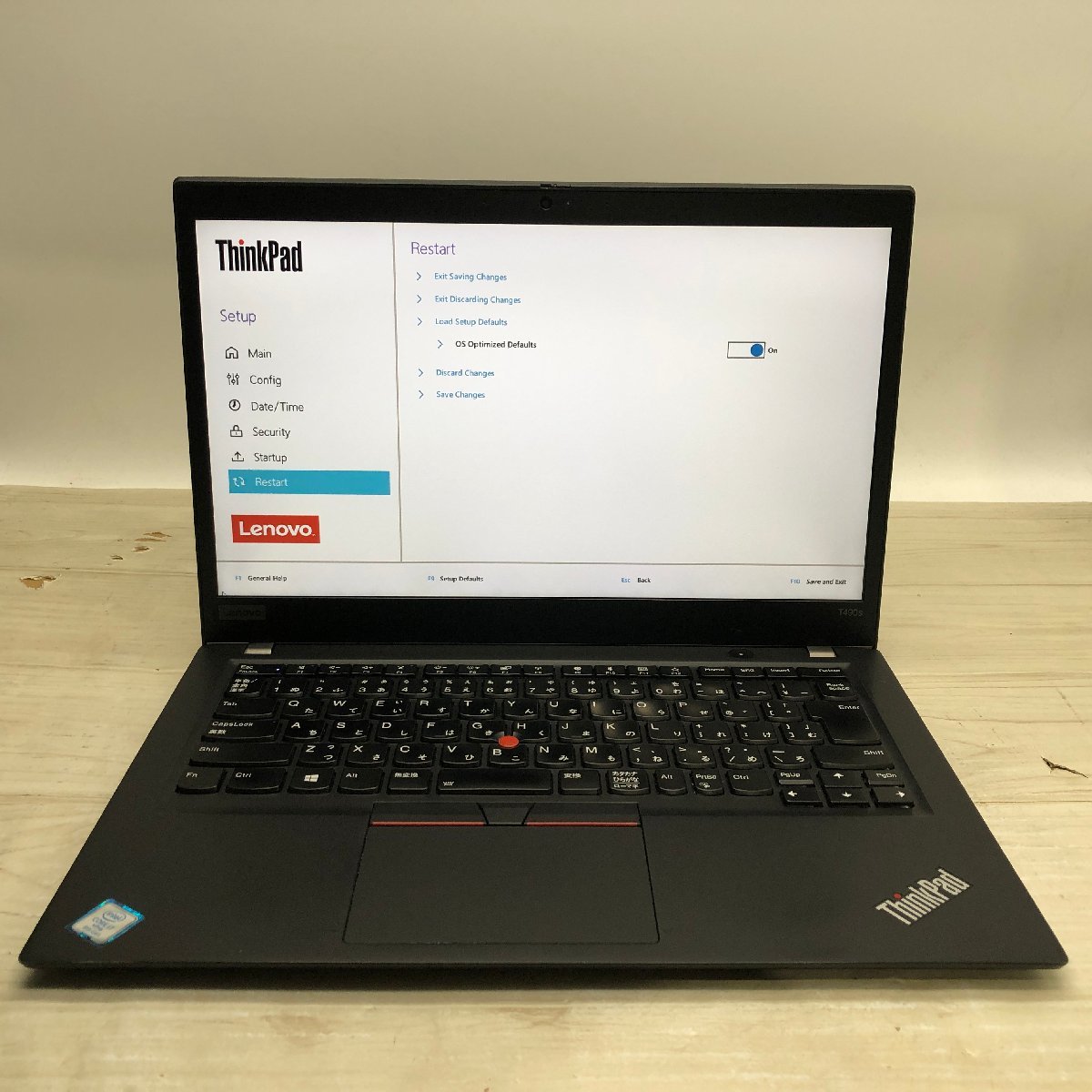 Lenovo ThinkPad T490s 20NY-S3L71Q Core i7 8665U 1.90GHz/16GB/512GB(NVMe) 〔A0508〕_画像2