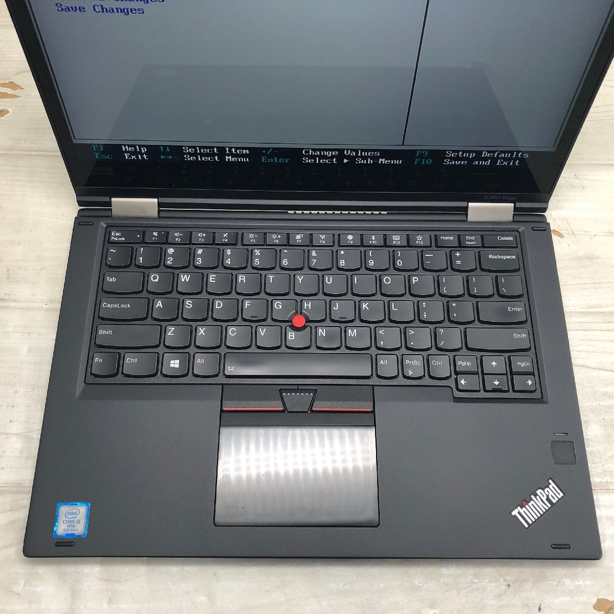 Lenovo ThinkPad X380 Yoga 20LJ-S2QC0D Core i5 8350U 1.70GHz/8GB/256GB(NVMe) 〔A0629〕_画像3