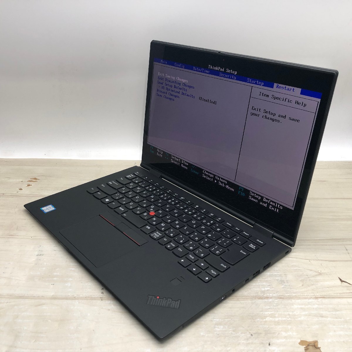 Lenovo ThinkPad X1 Yoga 20LE-S3000L Core i7 8650U 1.90GHz/16GB/256GB(NVMe) 〔1117N43〕_画像1