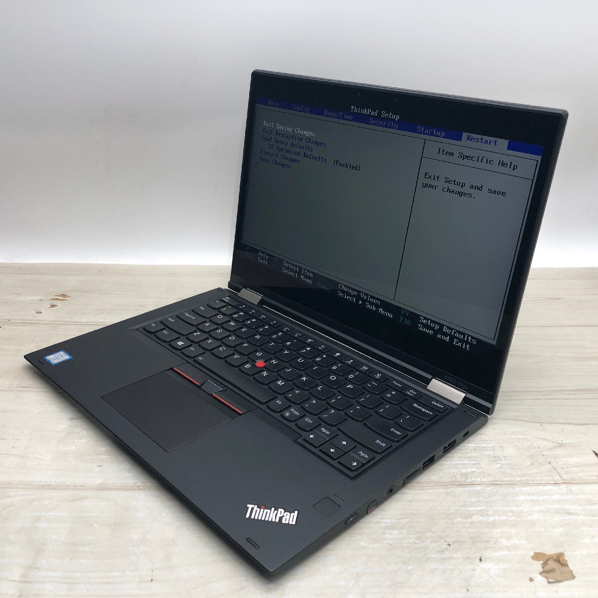Lenovo ThinkPad X380 Yoga 20LJ-S2QC0D Core i5 8350U 1.70GHz/8GB/256GB(NVMe) 〔A0623〕_画像1