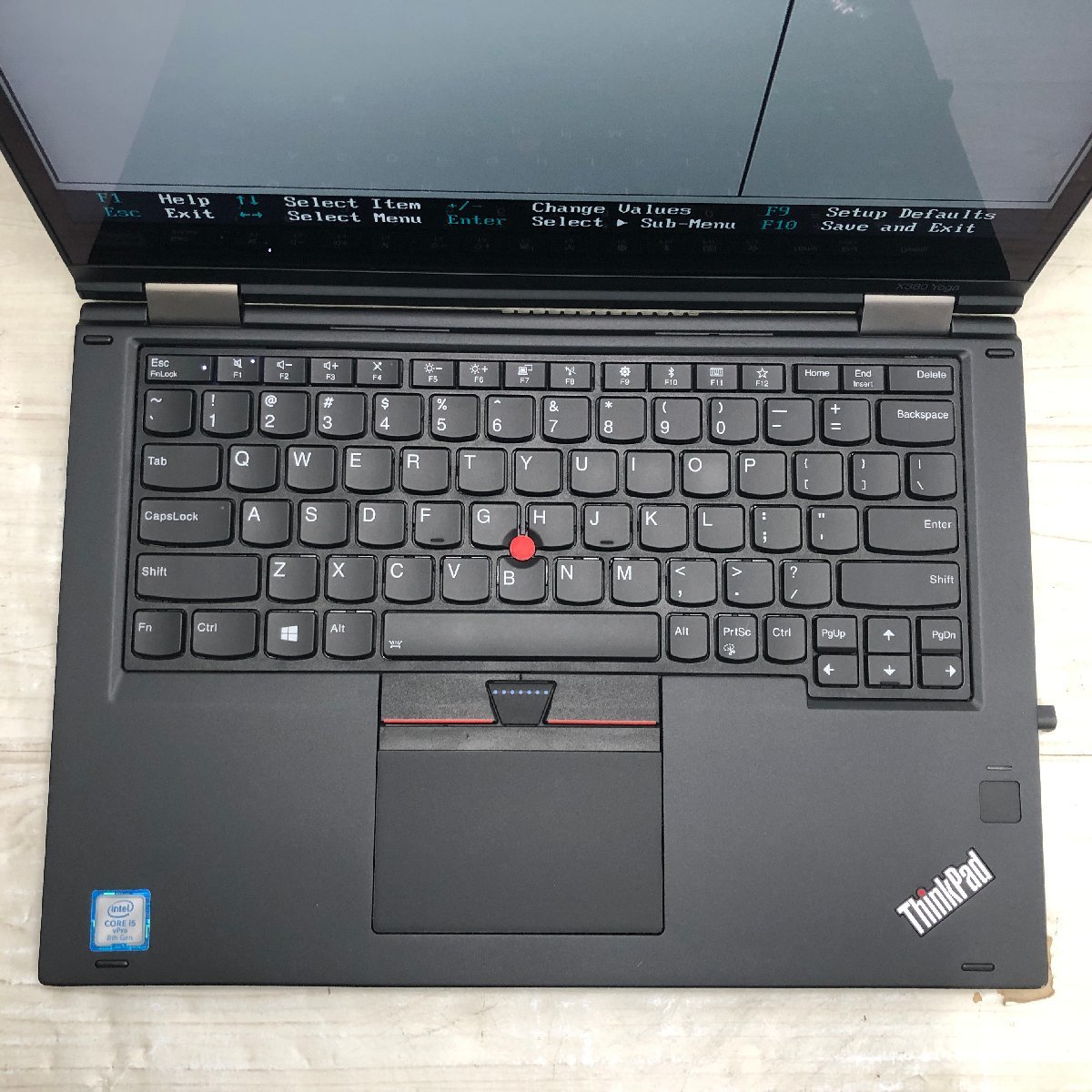 Lenovo ThinkPad X380 Yoga 20LJ-S2QC0D Core i5 8350U 1.70GHz/8GB/256GB(NVMe) 〔A0634〕_画像3