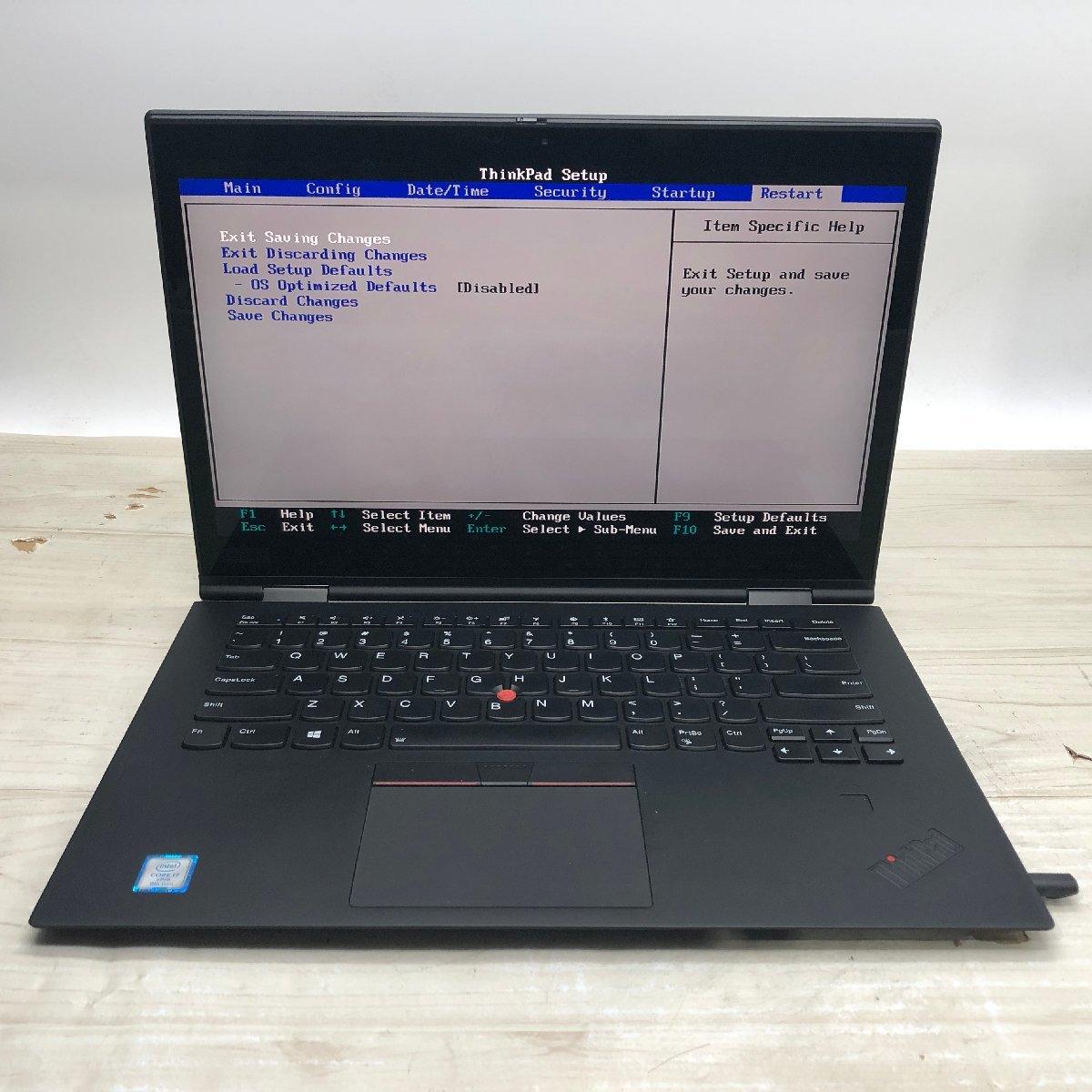 Lenovo ThinkPad X1 Yoga 20LE-S3000C Core i7 8650U 1.90GHz/16GB/256GB(NVMe) 〔1120N38〕_画像2