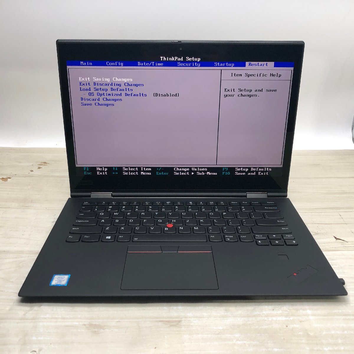 Lenovo ThinkPad X1 Yoga 20LE-S3000C Core i7 8650U 1.90GHz/16GB/256GB(NVMe) 〔1117N49〕_画像2