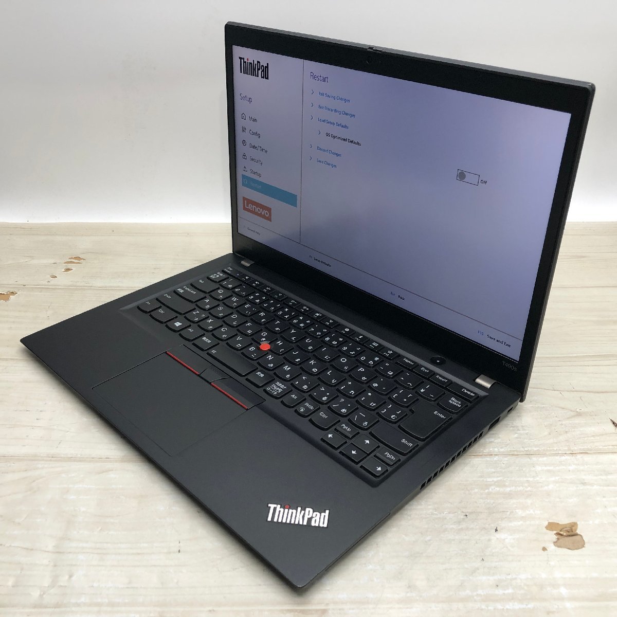 Lenovo ThinkPad T490s 20NY-S3L71Q Core i7 8665U 1.90GHz/16GB/512GB(NVMe) 〔A0429〕_画像1