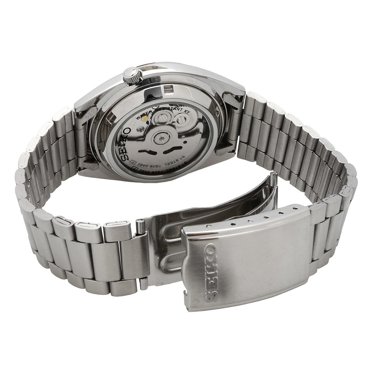 SEIKO セイコー 腕時計 メンズ 海外モデル セイコー5 自動巻き ビジネス カジュアル SNXS75K_画像3