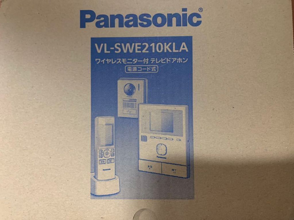 パナソニック VL-SWE210KLA パナソニックテレビドアホン Panasonic ワイヤレスモニター _画像1