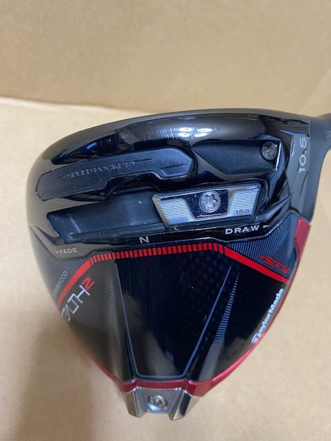 中古品 TaylorMade ステルス2 プラス STEALTH2 PLUS　10.5度　ツアーAD HD-7S TOUR AD シャフト ヘッドカバー付き_画像3