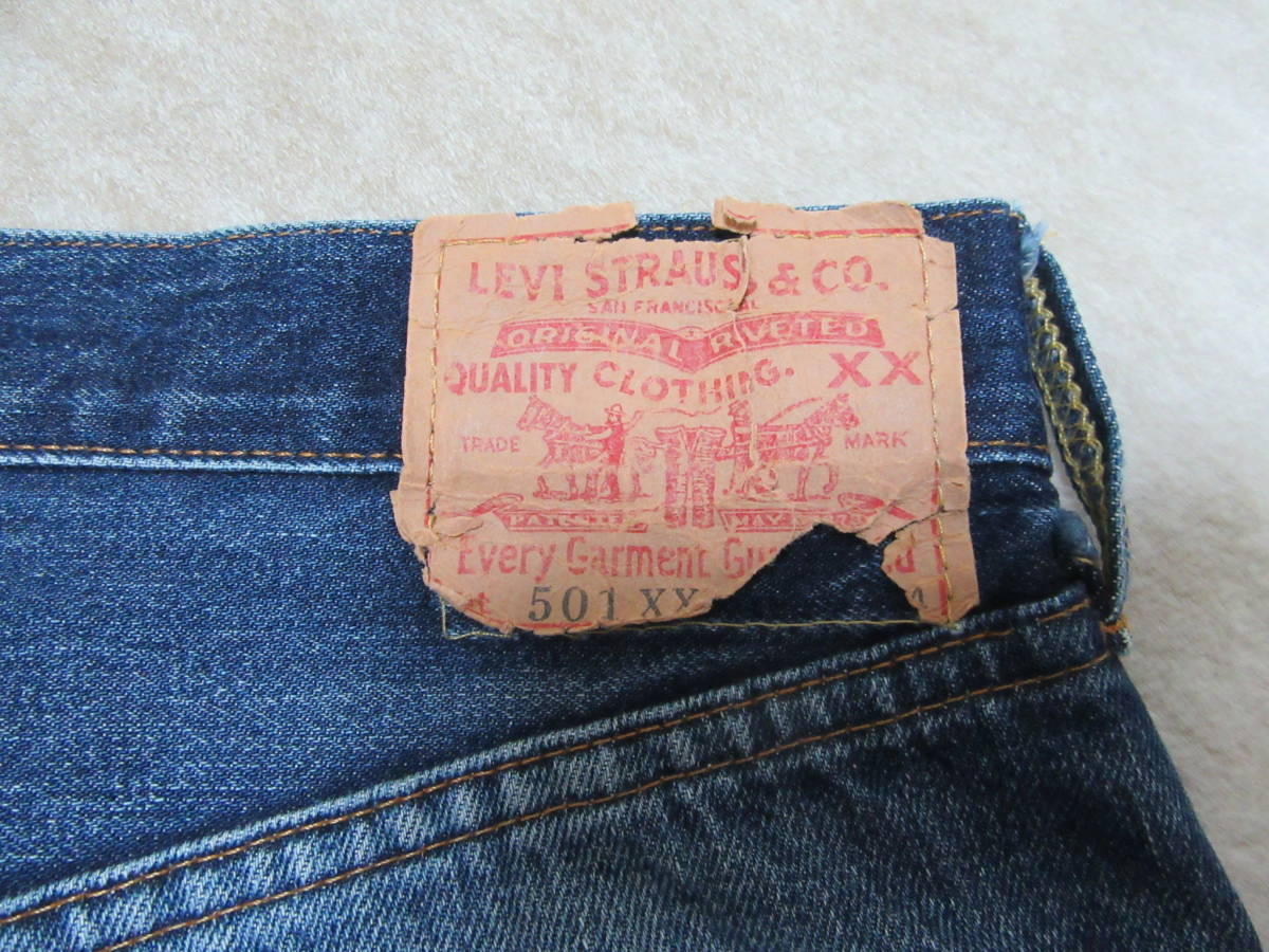 LEVI’S VINTAGE CLOTHING 501XX 501-0003 W36 L34 MADE IN U.S.A リーバイス ビンテージ クロージング 復刻 アメリカ製 バレンシア工場_画像3