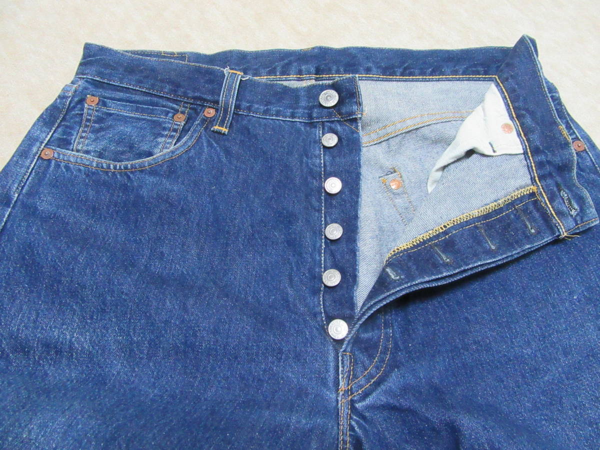 LEVI’S VINTAGE CLOTHING 501XX W36 L36 MADE IN U.S.A リーバイス ビンテージ クロージング 復刻 アメリカ製 バレンシア工場 555 送料込_画像3