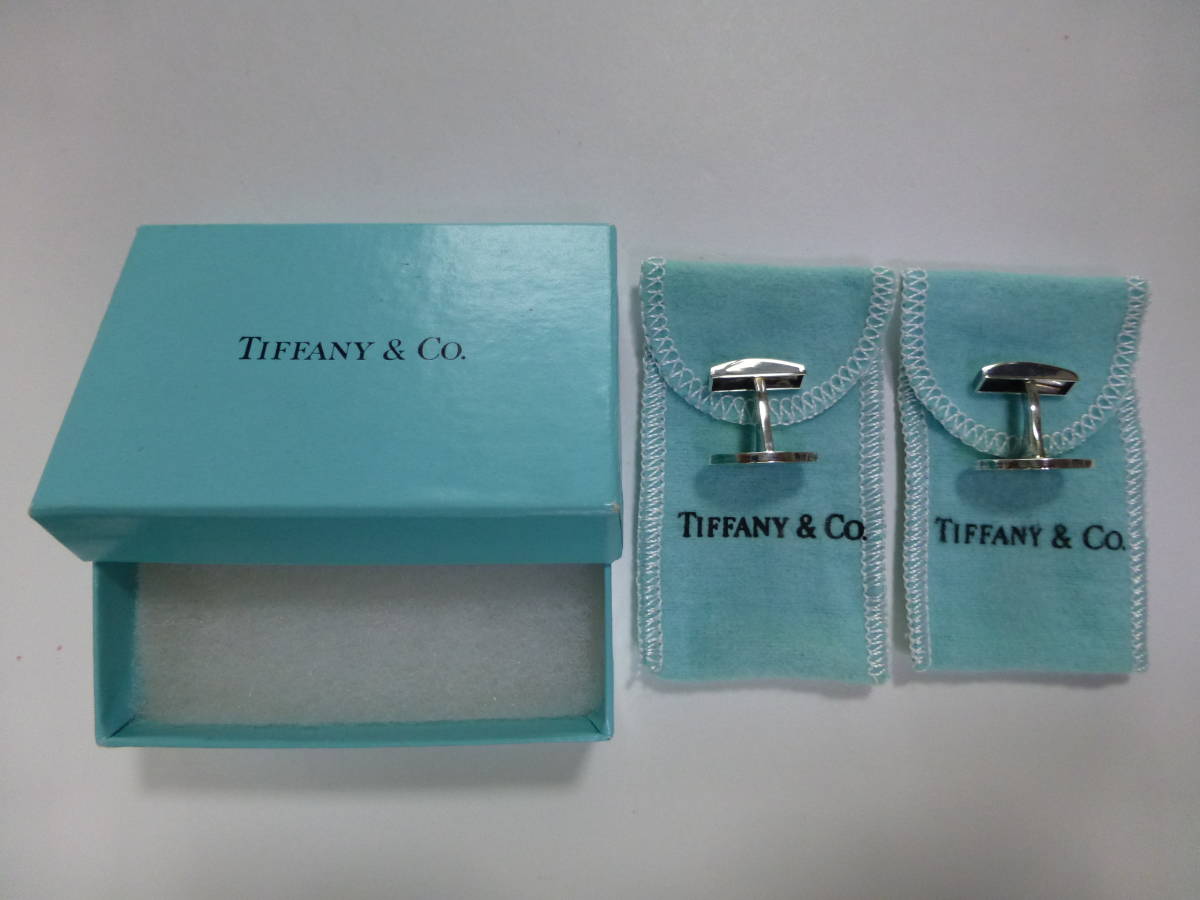 TIFFANY&Co. STERLING SILVERS 925 Cuffs ティファニー スターリング シルバー 14K カフス 送料込