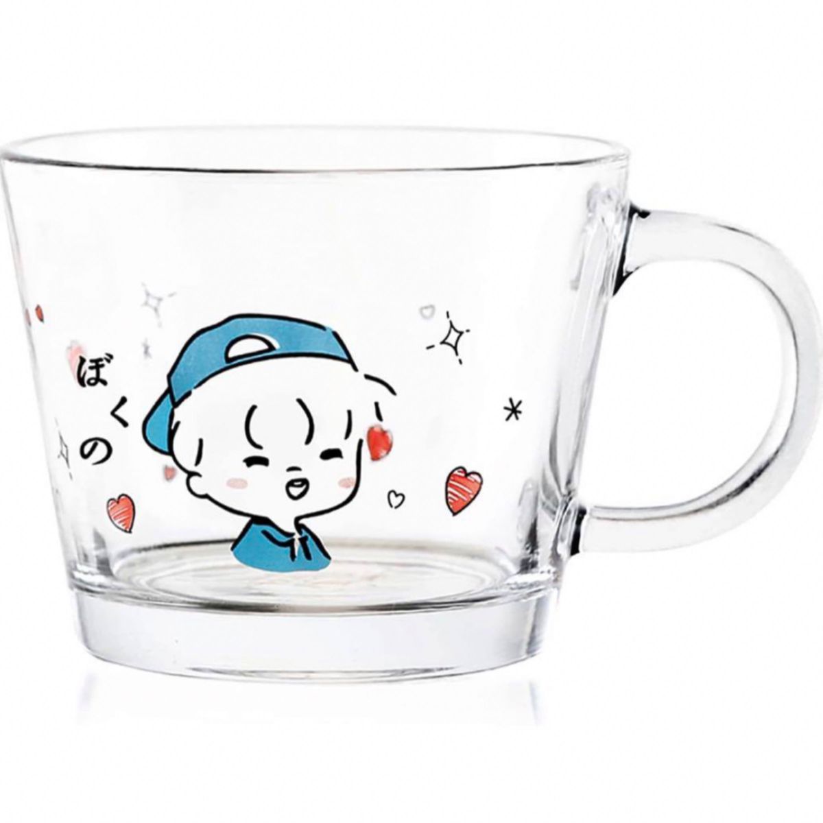 耐熱ガラス コップ スープカップ 食洗機対応 電子レンジ使用可 ティーカップ マグカップ