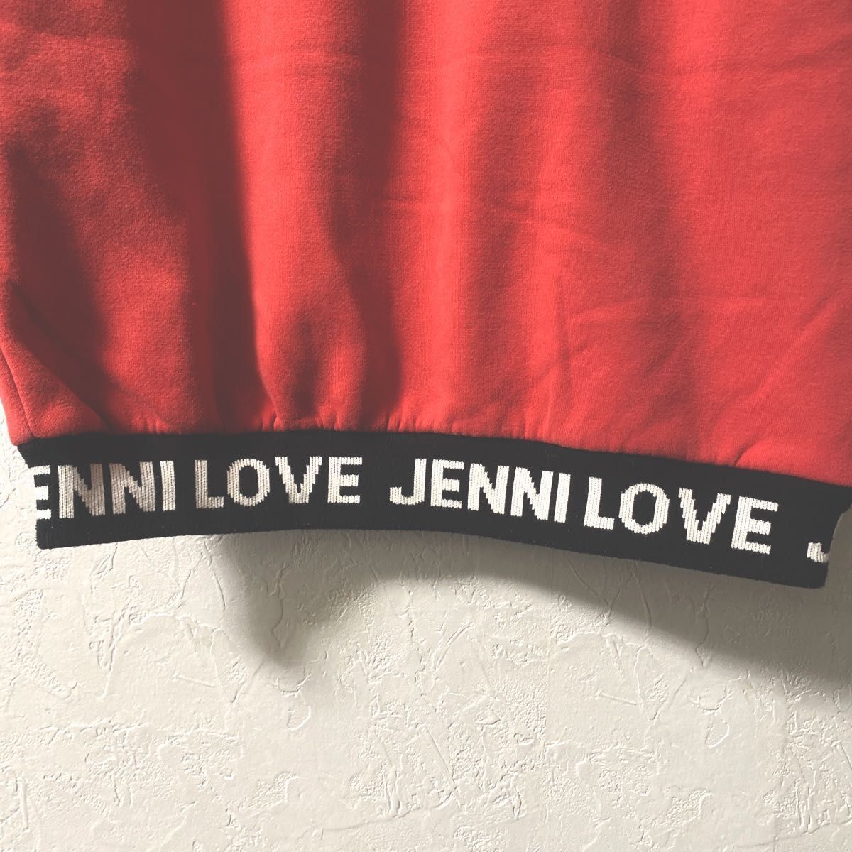 ジェニィ★Jenni Love チュニック　トレーナー　ワンピース　パーカー　橙色　150cm