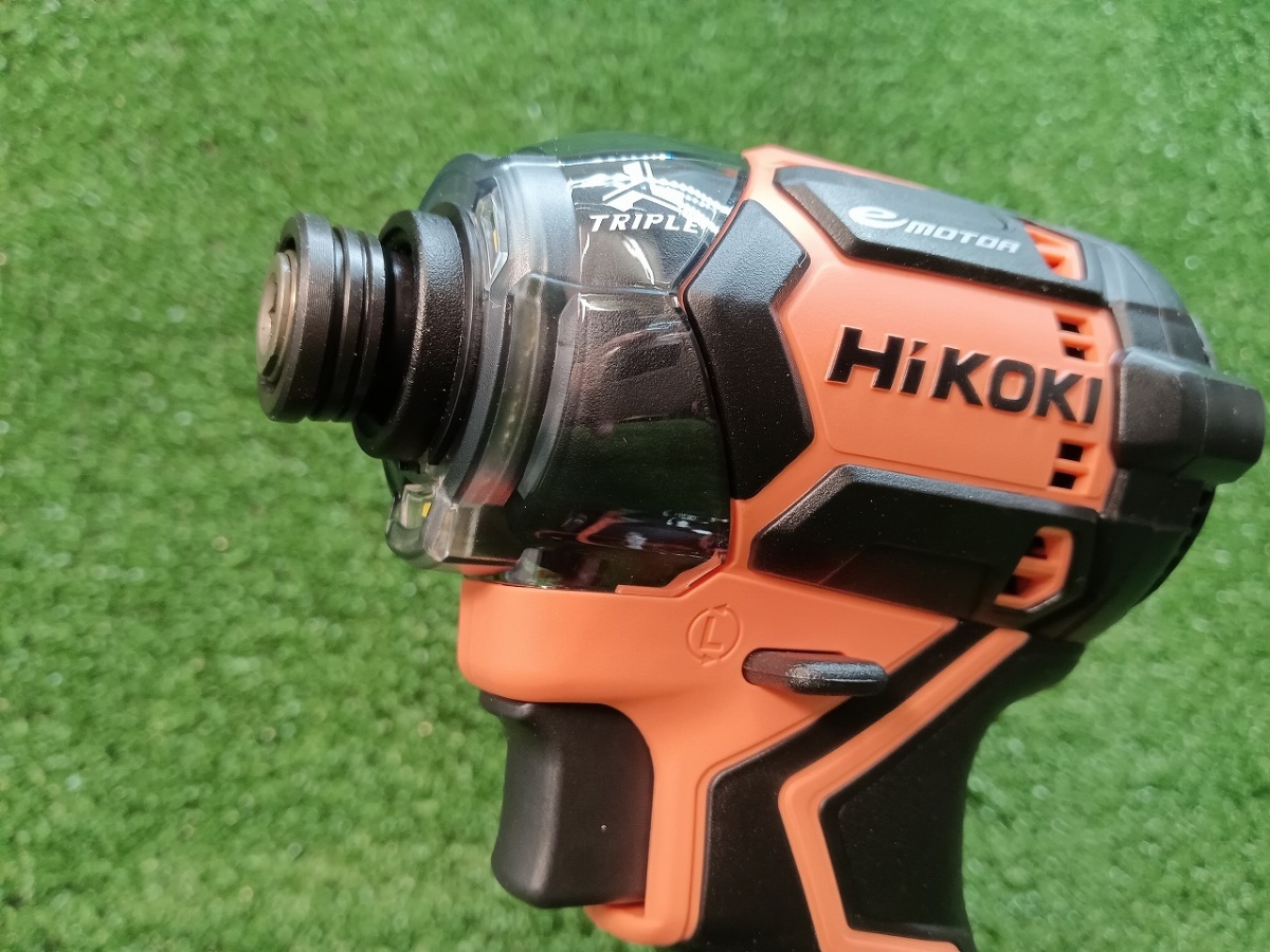 未使用 HiKOKI ハイコーキ 36V コードレス インパクトドライバ WH36DC 2XPS (CS) コーラルストーン 限定 【3】_画像5