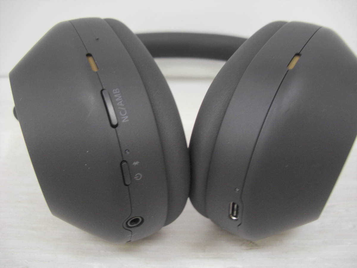 ◆◇SONY ワイヤレスイヤホン　WH-1000M5 ブラック　美品 :家K1102-308ネ　◇◆_画像3