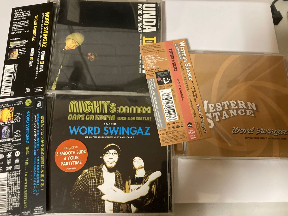 CD/WESTERN STANCE WORD SWINGAZ 他3枚セット