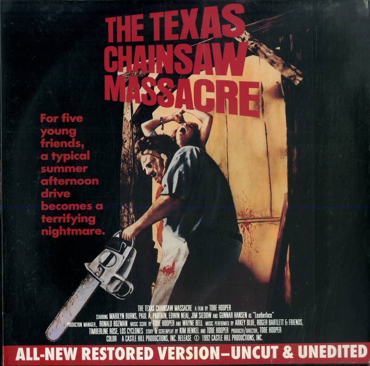 B00172992/【ホラー】LD/「The Texas Chainsaw Massacre（悪魔のいけにえ）」_画像1
