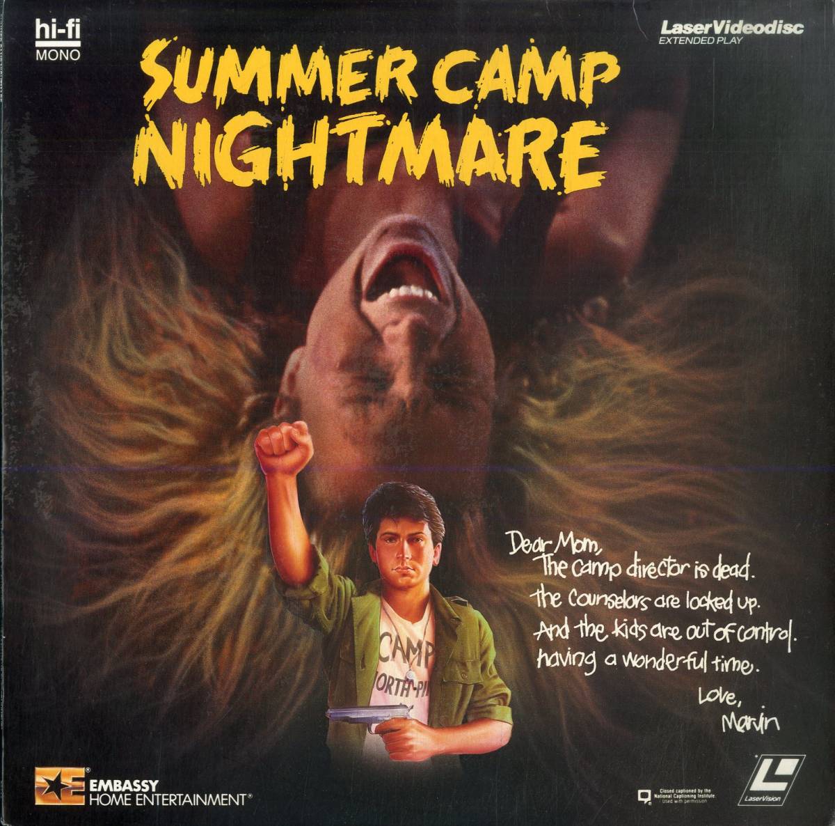 B00173059/【ホラー】LD/「Summer Camp Nightmare」_画像1