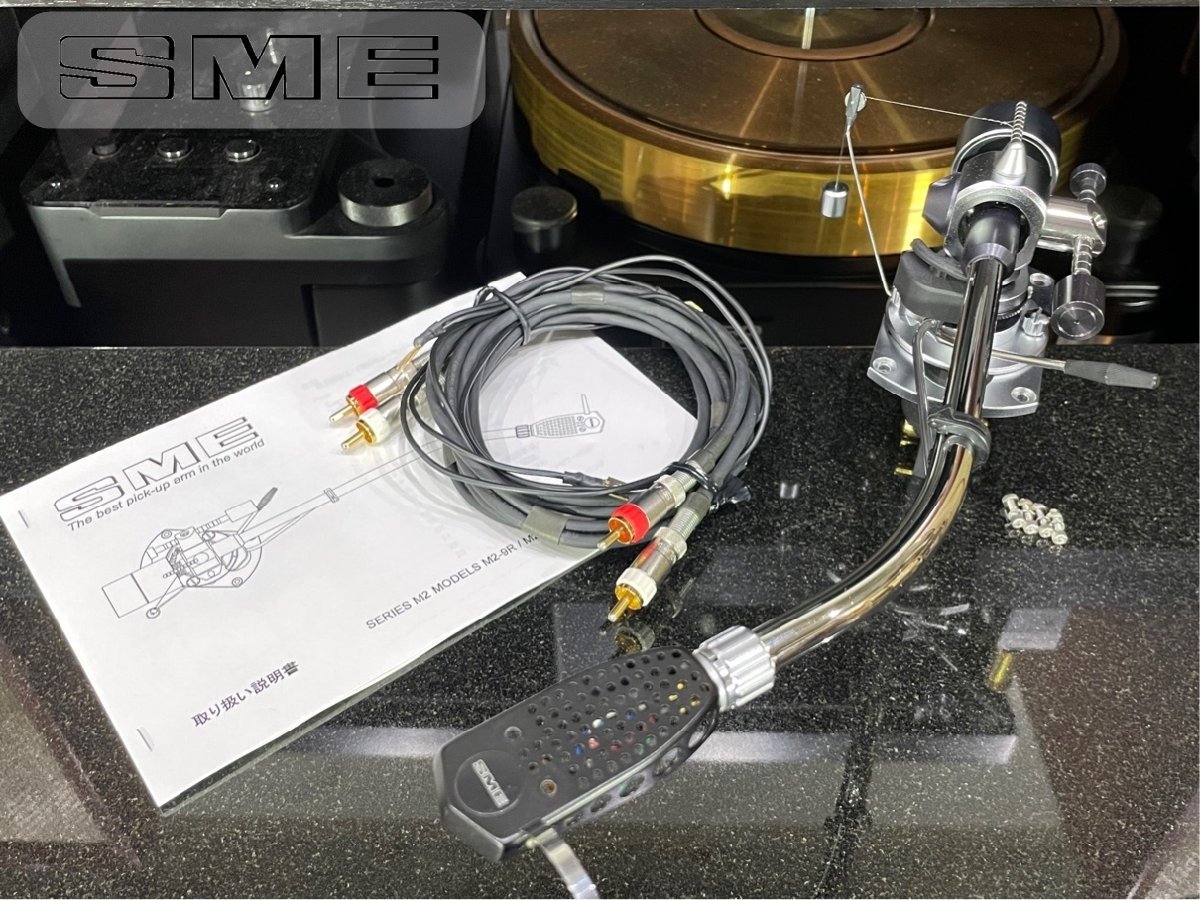  tone arm SME M2-9R original shell /Phono(Van den Hul) cable etc. attached Audio Station