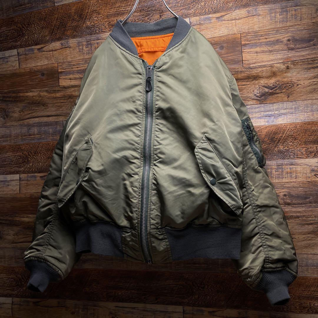 USA製 ALPHA INDUSTRIES アルファインダストリーズ MA フライト