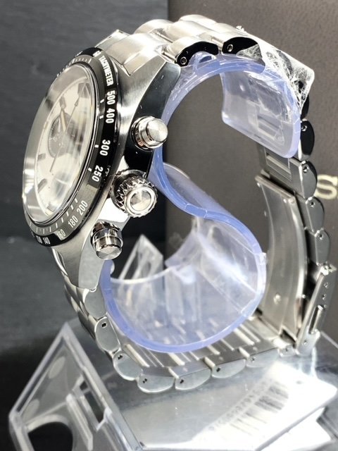 新品 SEIKO セイコー 腕時計 国内正規品 PROSPEX プロスペックス SPEEDTIMER スピードタイマー ソーラー クロノグラフ パンダ 　SBDL085_画像4