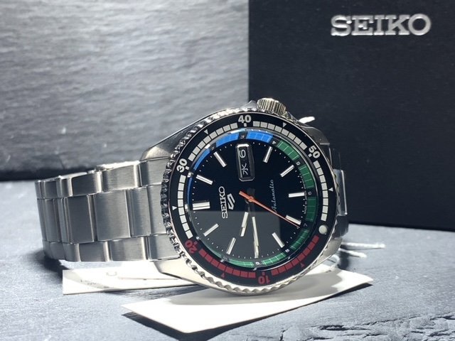 国内正規品 新品 腕時計 SEIKO セイコー SKX Sports Style レトロカラー コレクション セイコー5 スポーツ 自動巻き ステンレス SBSA221_画像7