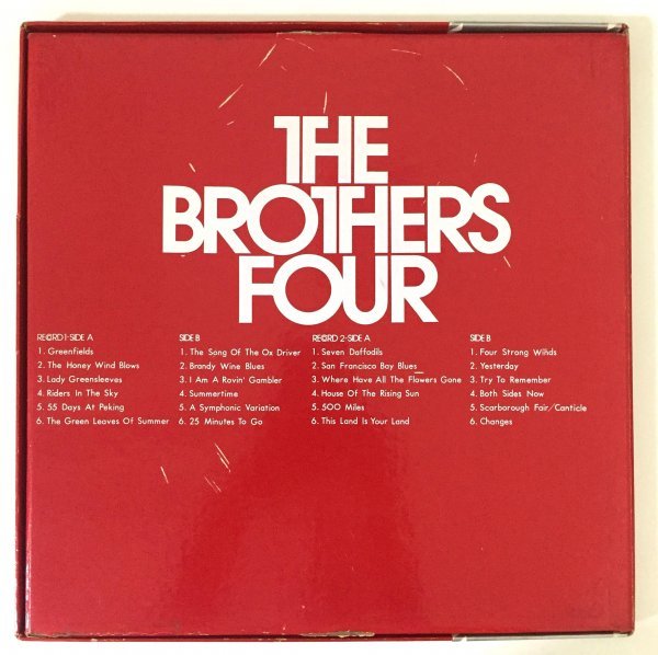 ☆帯・歌詞カード付☆【The Brothers Four Gift Pack Series　The Brothers Four】【ギフトパックシリーズ　ブラザーズフォー】2枚組_画像8
