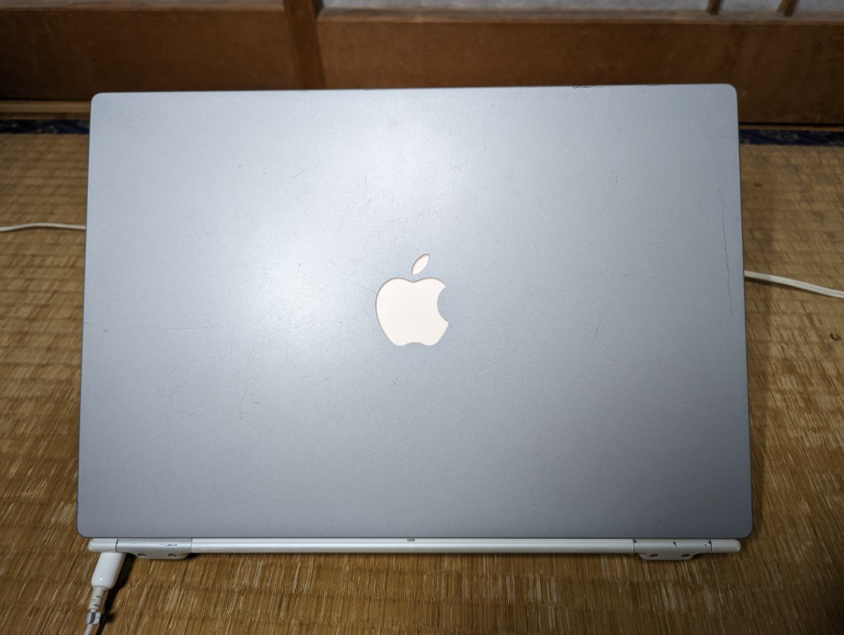 Apple PowerBook G4 867MHz 768MB 40GB 中古 OSX 10.2 OS9.2 Titanium_画像8