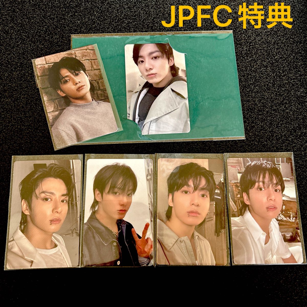 Jungkook 'GOLDEN' JPFC特典 ランダムトレカコンプセット