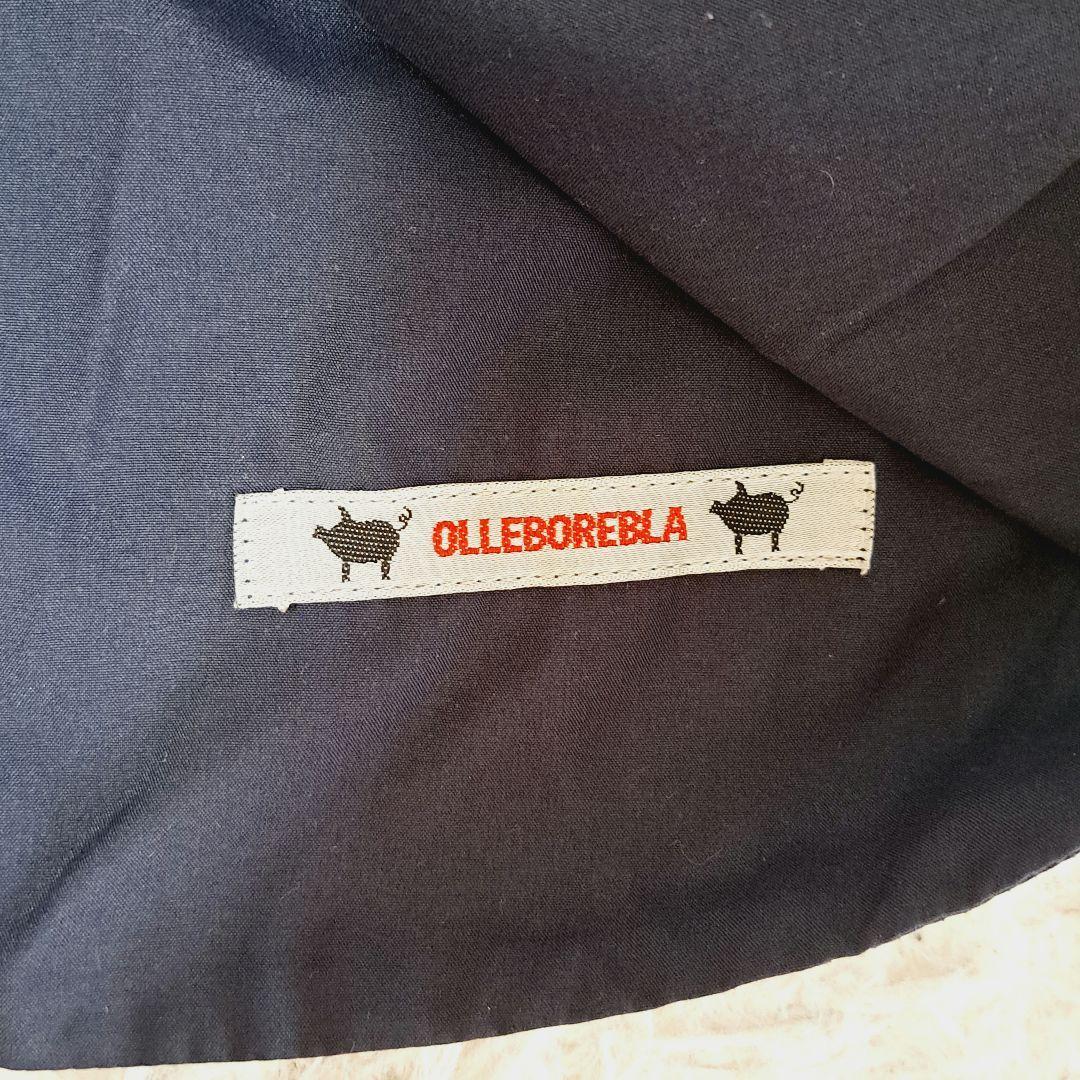 Alberobello アルベロベロ OLLEBOREBLA　オレボレブラ 美品フラワープリントぶたさんシャツワンピース 花柄 スナップボタン 長袖 豚_画像8
