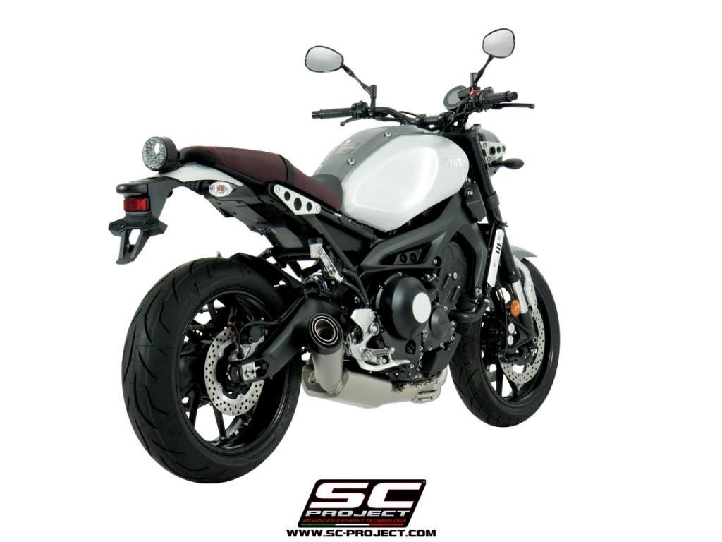 【国内在庫】SC-PROJECT フルエキゾーストシステム 3-1 & S1サイレンサー ユーロ4対応 消音バッフル付属 YAMAHA XSR 900 '16-20 ヤマハ_画像2